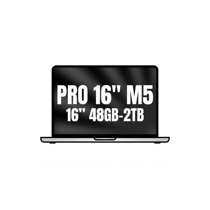 Apple Macbook Pro 16'/ M5 Max 18-Core CPU/ 48GB/ 2TB SSD/ 40-Core GPU/ Plata | MacBook Pro