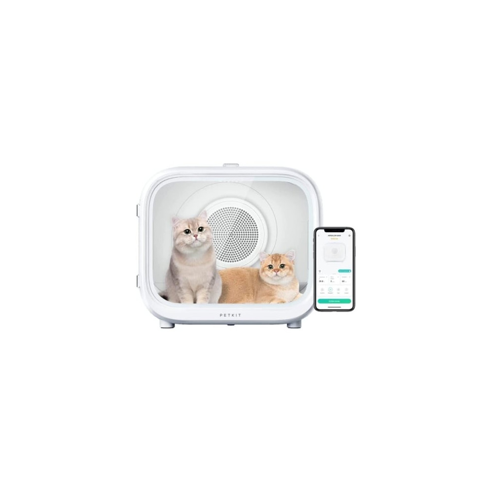 Cabina de Secado Automático para Mascotas PetKit Airsalon Max Pro/ 60L/ Control desde APP | Dispositivos