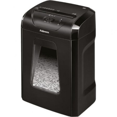 Destructora Fellowes 12C/ Corte en Partículas de 4 x 40mm/ Negra | Cizallas y Destructoras