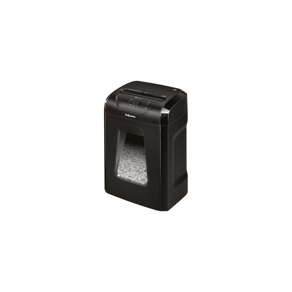Destructora Fellowes 12C/ Corte en Partículas de 4 x 40mm/ Negra | Cizallas y Destructoras