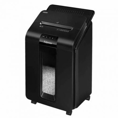 Destructora Fellowes AutoMax 100M/ Microcorte de 4 x 10mm/ Negra | Cizallas y Destructoras