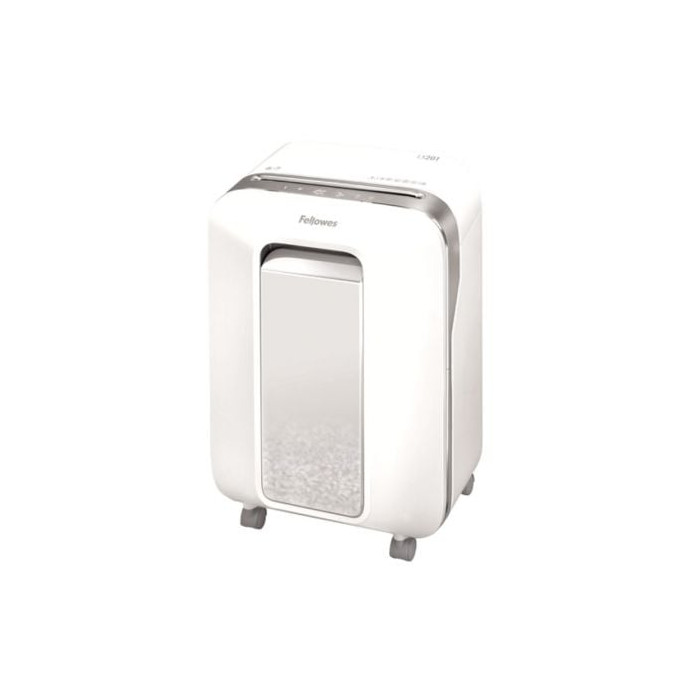 Destructora Fellowes LX201/ Corte en Microcorte de 2 x 12mm/ Blanco | Cizallas y Destructoras