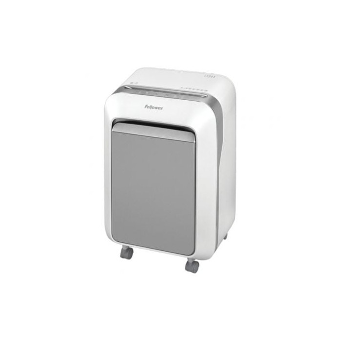 Destructora Fellowes LX211/ Microcorte de 2 x 12mm/ Blanca | Cizallas y Destructoras
