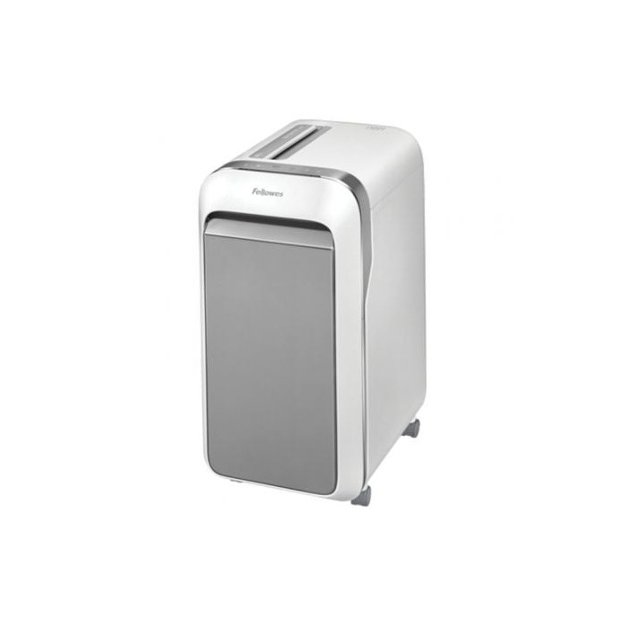 Destructora Fellowes LX221/ Microcorte de 2 x 12mm/ Blanca | Cizallas y Destructoras