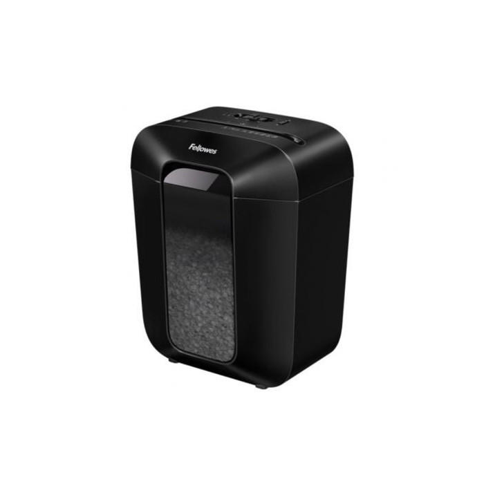Destructora Fellowes LX41/ Minicorte de 4 x 12mm/ Negra | Cizallas y Destructoras