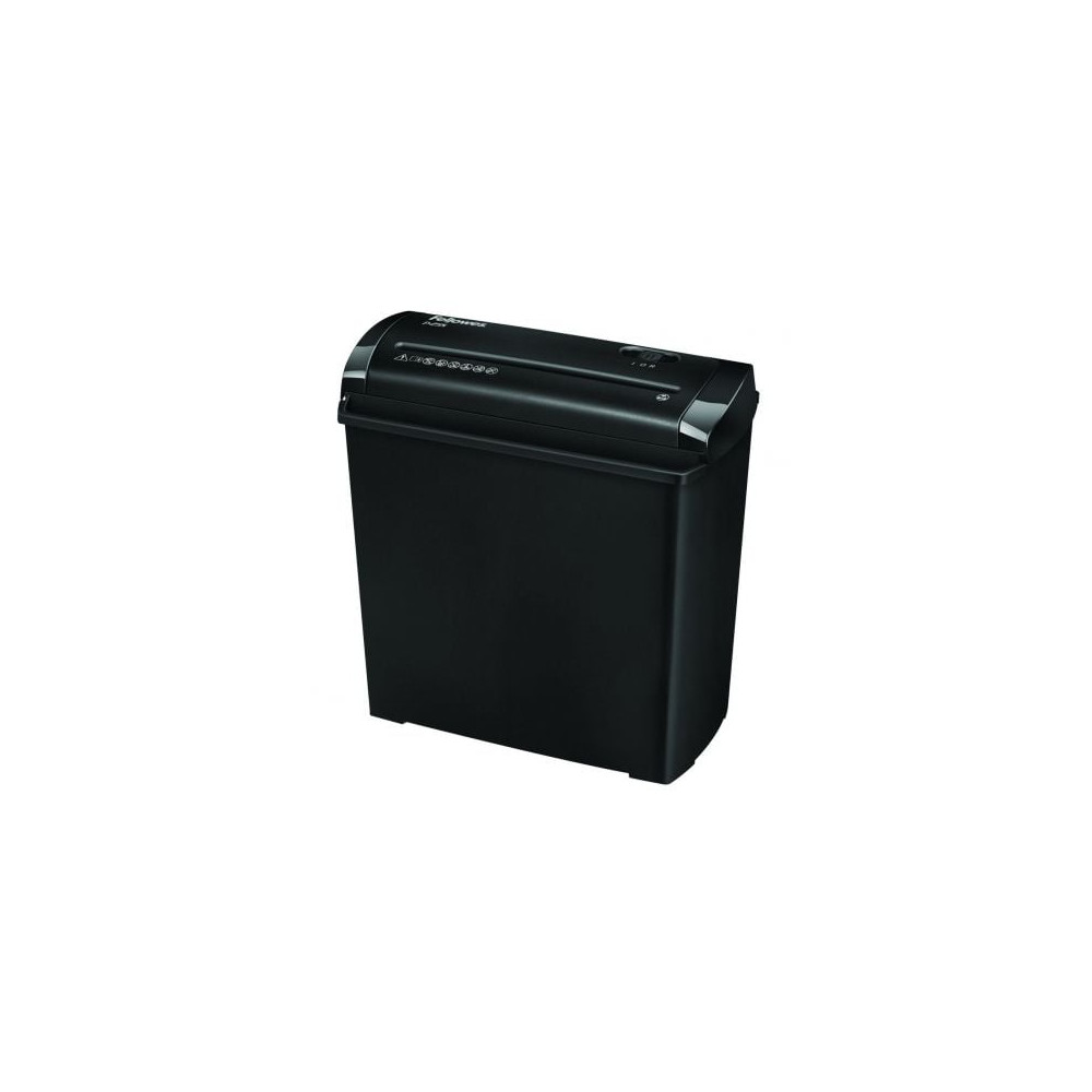 Destructora Fellowes P-25S/ Corte en Tiras de 7mm/ Negra | Cizallas y Destructoras