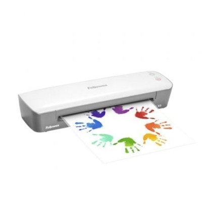 Plastificadora Fellowes Ion A3/ hasta A3 y 125 Micras/ Blanca y Gris | Encuadernación y Plastificación