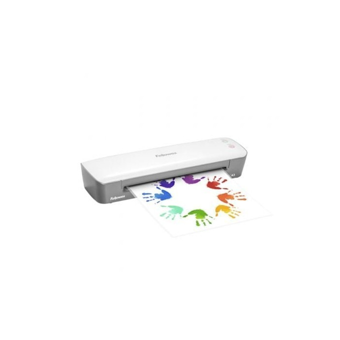 Plastificadora Fellowes Ion A3/ hasta A3 y 125 Micras/ Blanca y Gris | Encuadernación y Plastificación