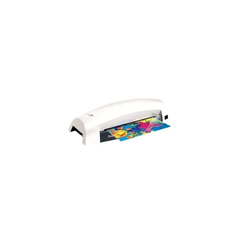 Plastificadora Fellowes Lunar 5715601/ hasta A4 y 80 Micras/ Blanca y Negra | Encuadernación y Plastificación
