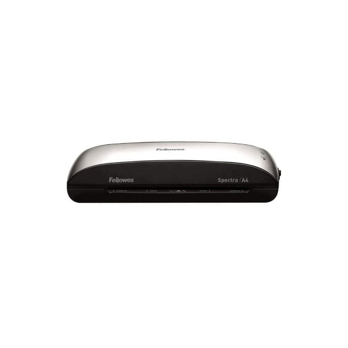 Plastificadora Fellowes Spectra A4/ hasta A4 y 125 Micras/ Negra y Gris | Encuadernación y Plastificación