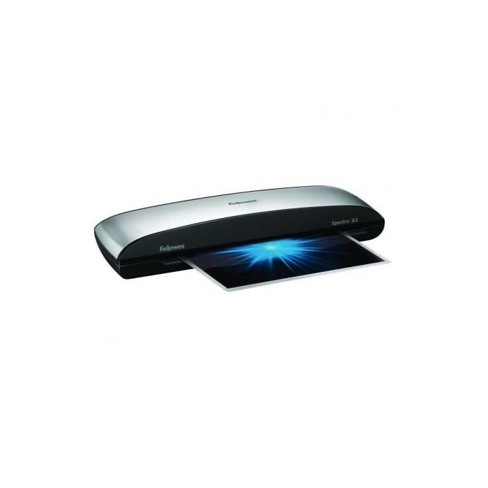 Plastificadora Fellowes Spectra A3/ hasta A3 y 125 Micras/ Gris y Negra | Encuadernación y Plastificación