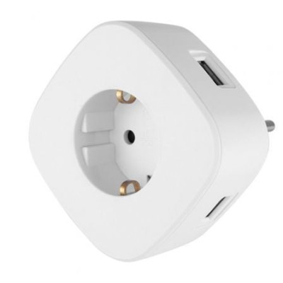 Enchufe Orbegozo EN 1500/ 1 Toma Schuko/ 3 Tomas USB | Enchufes