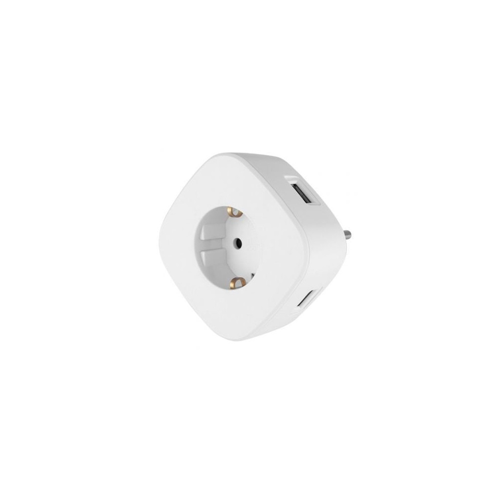 Enchufe Orbegozo EN 1500/ 1 Toma Schuko/ 3 Tomas USB | Enchufes