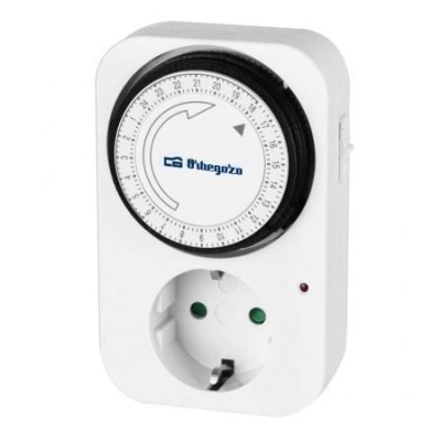 Programador de Enchufe Orbegozo PG 02/ Potencia Máxima 3500W | Programadores