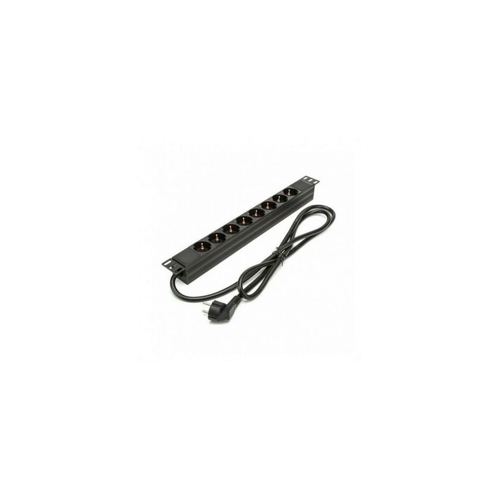 Regleta Phasak BNS 3518/ 8 Tomas de Corriente/ Cable 1.5m/ Negro | Regletas