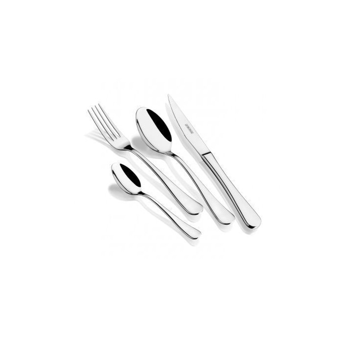 Pack 24 Cubiertos Monix M202974/ Acero inoxidable | Cubertería