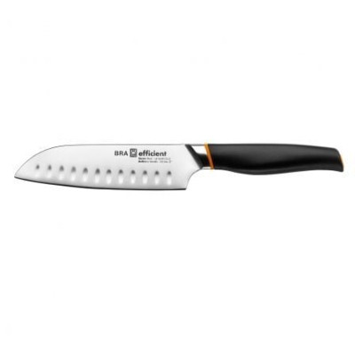 Cuchillo Santoku Bra Efficient A198003/ Hoja 130mm/ Acero inoxidable | Cubertería