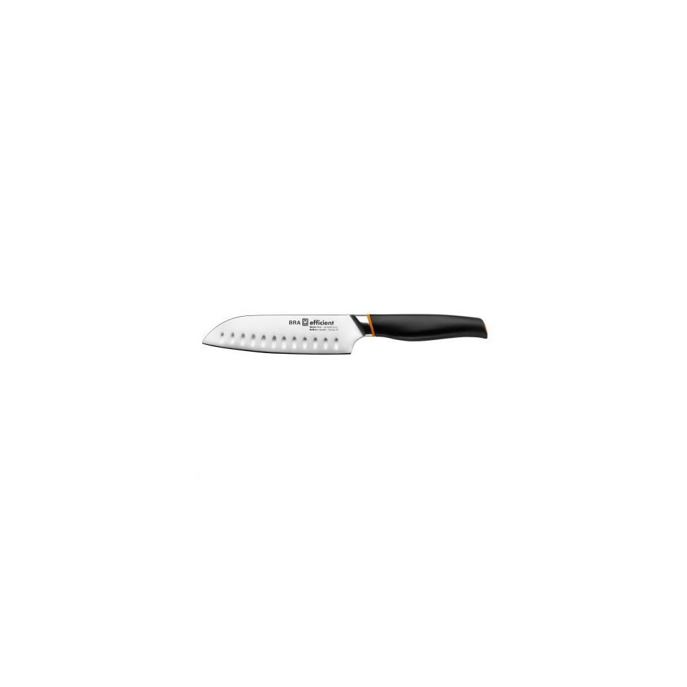 Cuchillo Santoku Bra Efficient A198003/ Hoja 130mm/ Acero inoxidable | Cubertería
