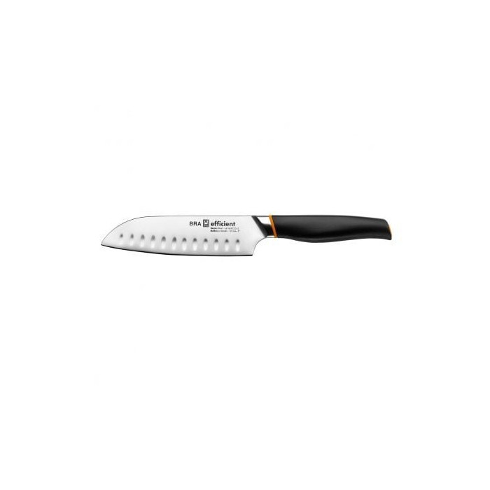 Cuchillo Santoku Bra Efficient A198003/ Hoja 130mm/ Acero inoxidable | Cubertería