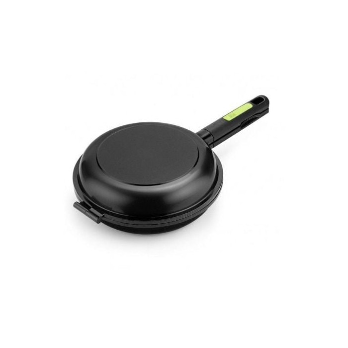Sartén Dupla para Tortillas Bra Prior A121467/ Ø26cm/ Aluminio fundido/ Apta para Inducción | Sartenes