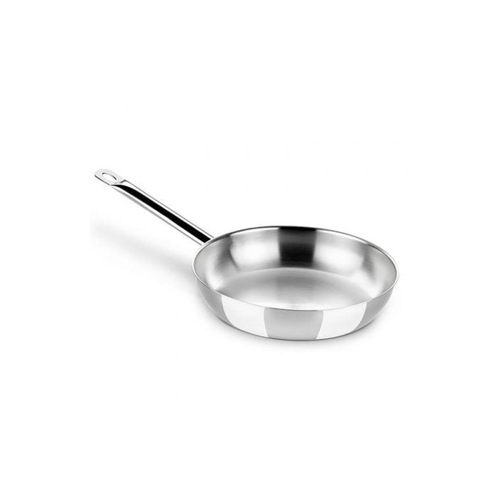 Sartén Bra Profesional A121611/ 20cm/ Acero inoxidable/ Apta para Inducción | Sartenes