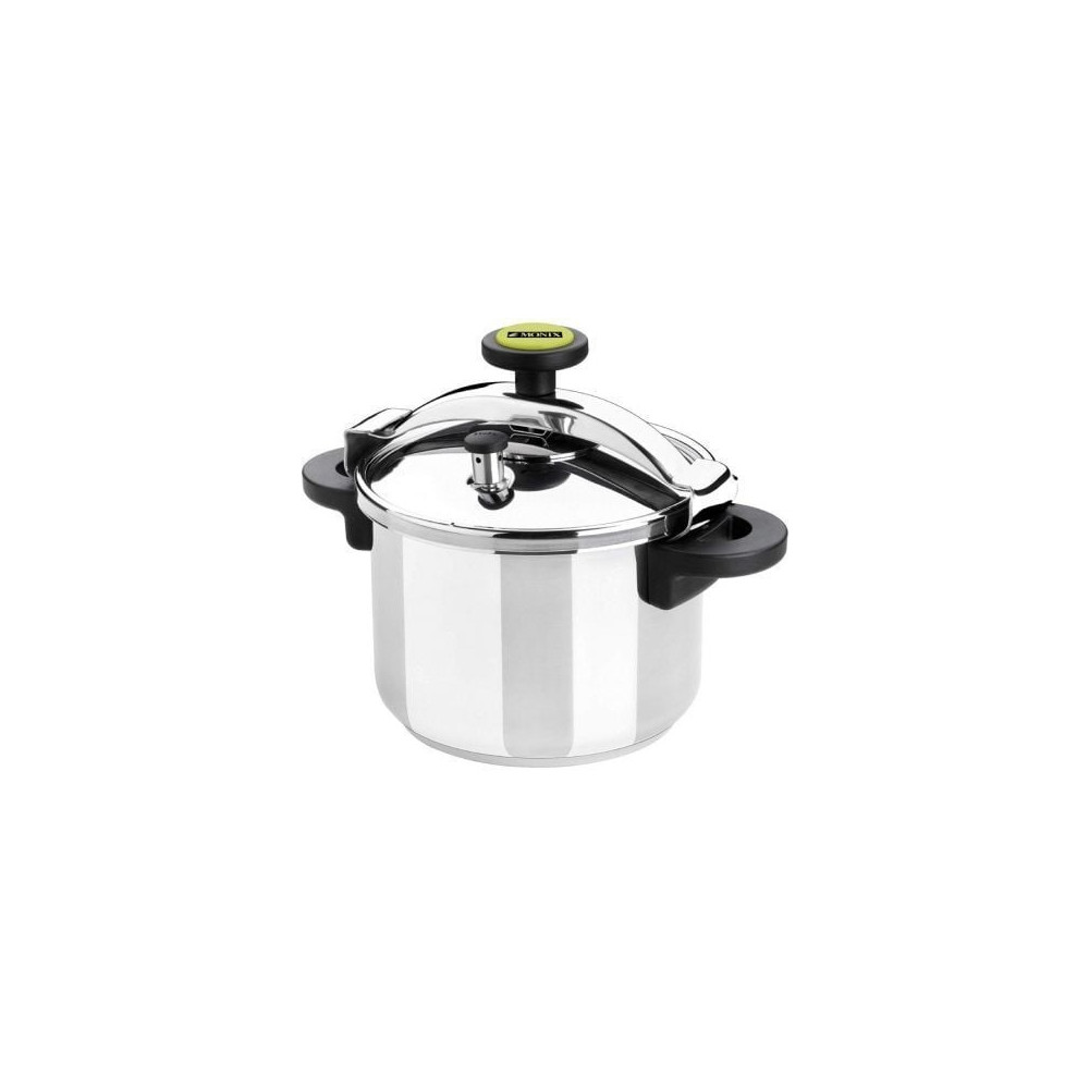 Olla a Presión Monix Classica M530003/ Ø24cm/ 8L/ Acero Inoxidable/ Apta para Inducción | Ollas Express