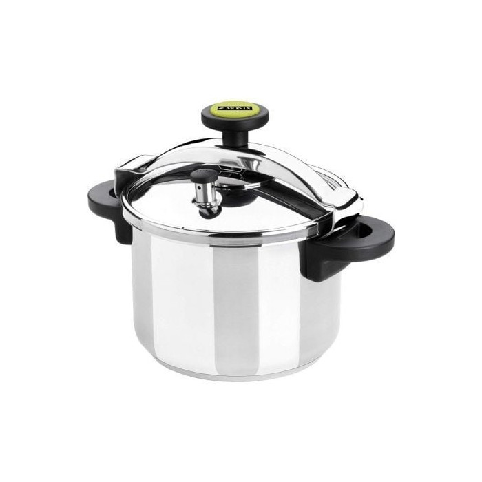 Olla a Presión Monix M530004/ Ø24cm/ 10L/ Acero Inoxidable/ Apta para Inducción | Ollas Express