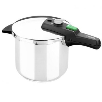 Olla a Presión Monix Quick/ Ø22cm/ 6L/ Acero Inoxidable | Ollas Express