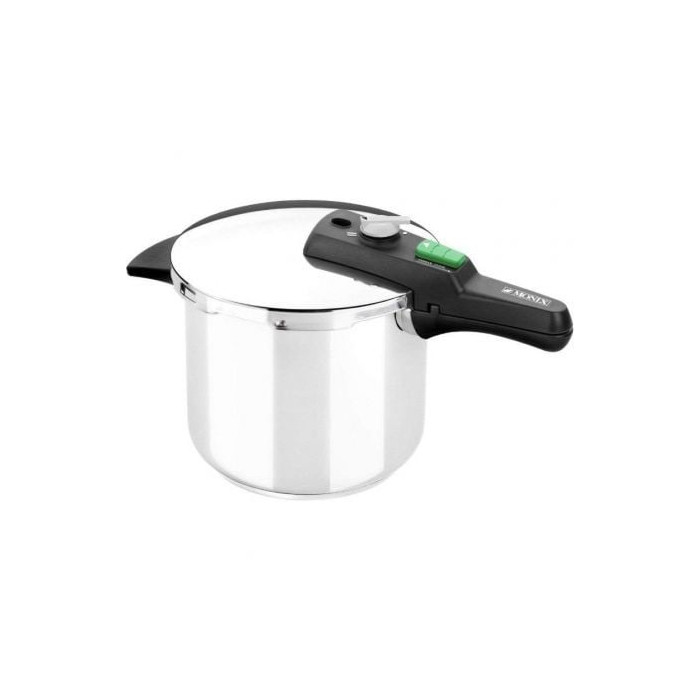 Olla a Presión Monix Quick M560004/ Ø18cm/ 9L/ Acero Inoxidable | Ollas Express