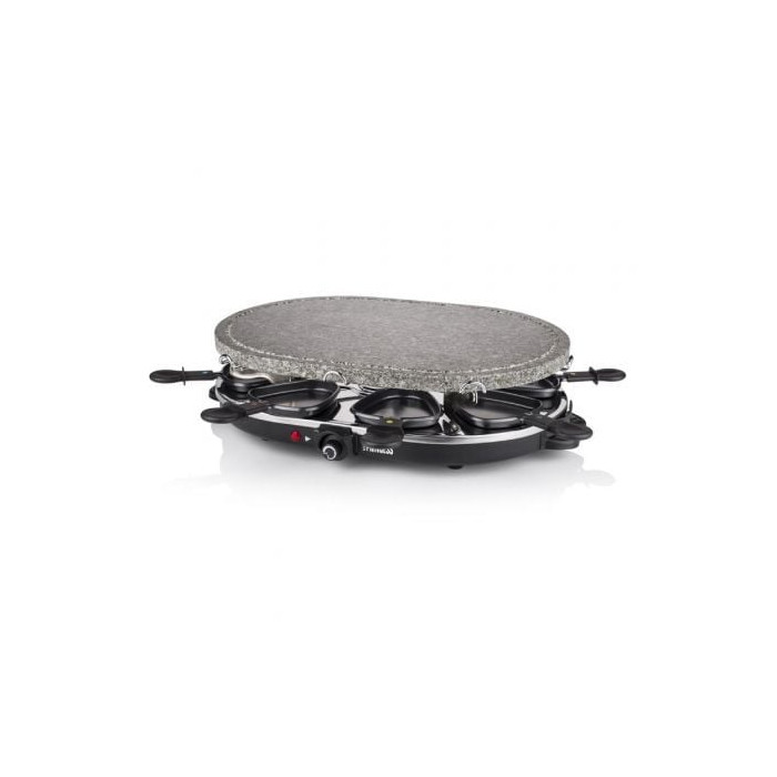 Parrilla Princess Stone 8 Oval & Raclette 162720/ 1200W/ Tamaño 430*300mm | Planchas de Asar