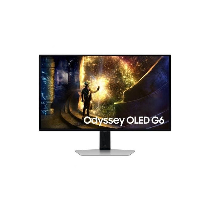 Smart Monitor Gaming Samsung OLED Odyssey G6 S27DG610SU 27'/ QHD/ 0.03ms/ 240Hz/ VA/ Regulable en altura/ Smart TV/ Plata | Moni
