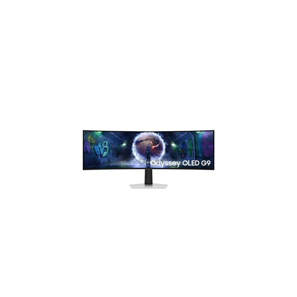 Smart Monitor Ultrapanorámico Curvo Gaming Samsung Odyssey OLED G9 S49DG934SU 49'/ Dual QHD/ Multimedia/ 0.03ms/ 240Hz/ OLED/ Re