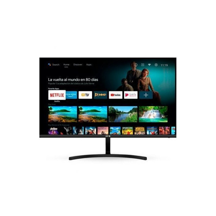 Smart Monitor SPC 900024N 24'/ Full HD/ Multimedia/ Smart TV/ Negro | Monitores