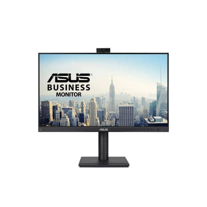 Monitor Profesional Asus BE249QFK 24'/ Full HD/ Webcam/ Multimedia/ Regulable en altura/ Negro | Monitores