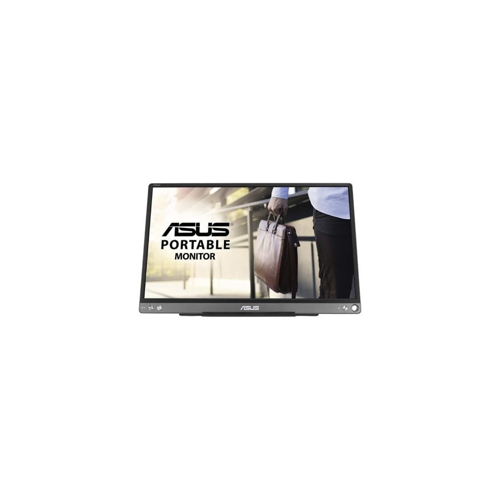 Monitor Portátil Asus ZenScreen MB16ACE 15.6'/ Full HD/ Plata y Negro | Monitores