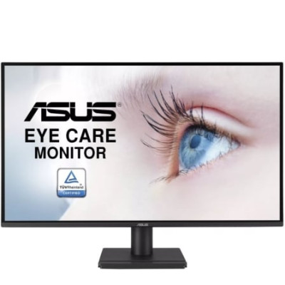 Monitor Profesional Asus VA27AQ 27'/ QHD/ Multimedia/ Negro | Monitores