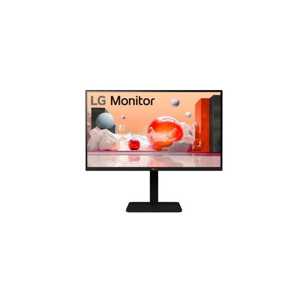 Monitor Profesional LG 24BA560-B 24'/ Full HD/ Multimedia/ Regulable en altura/ Negro | Monitores
