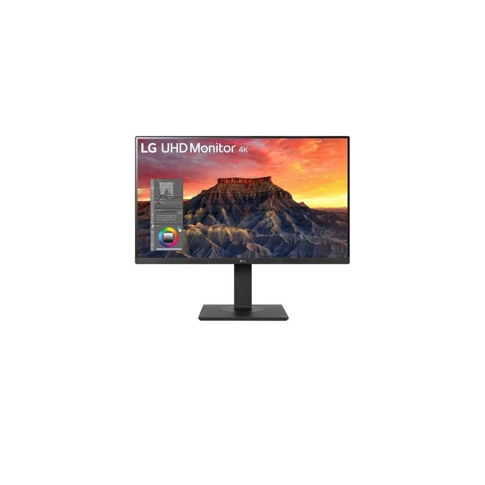 Monitor Profesional LG 27BQ65UB-B 27'/ 4K/ Multimedia/ Regulable en altura/ Negro | Monitores