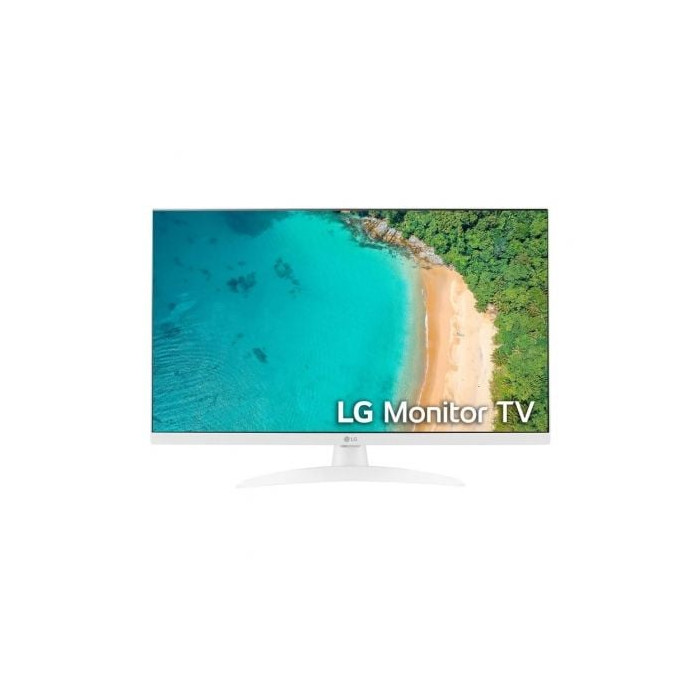 Monitor/Televisor LG 27TQ615S-WZ 27'/ Full HD/ Multimedia/ Smart TV/ Blanco | Monitores