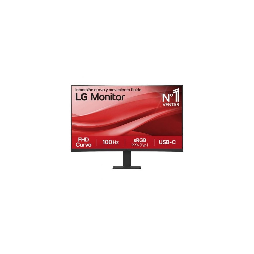 Monitor Curvo LG 27U421A-B 27'/ Full HD/ Negro | Monitores