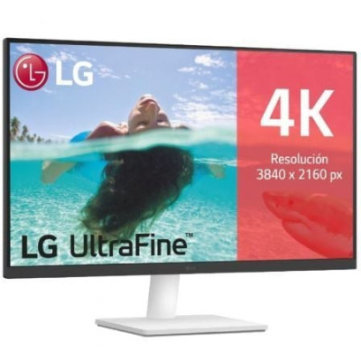 Monitor Profesional LG UltraFine 27US500-W 27'/ 4K/ Multimedia/ Blanco | Monitores