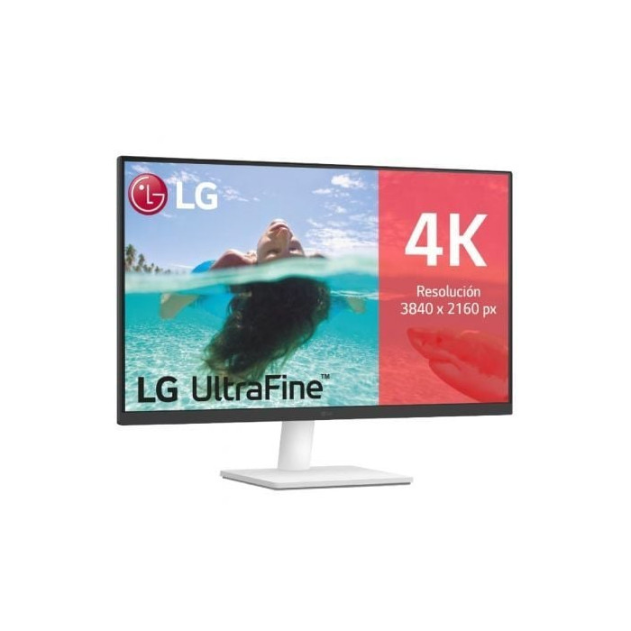 Monitor Profesional LG UltraFine 27US500-W 27'/ 4K/ Multimedia/ Blanco | Monitores