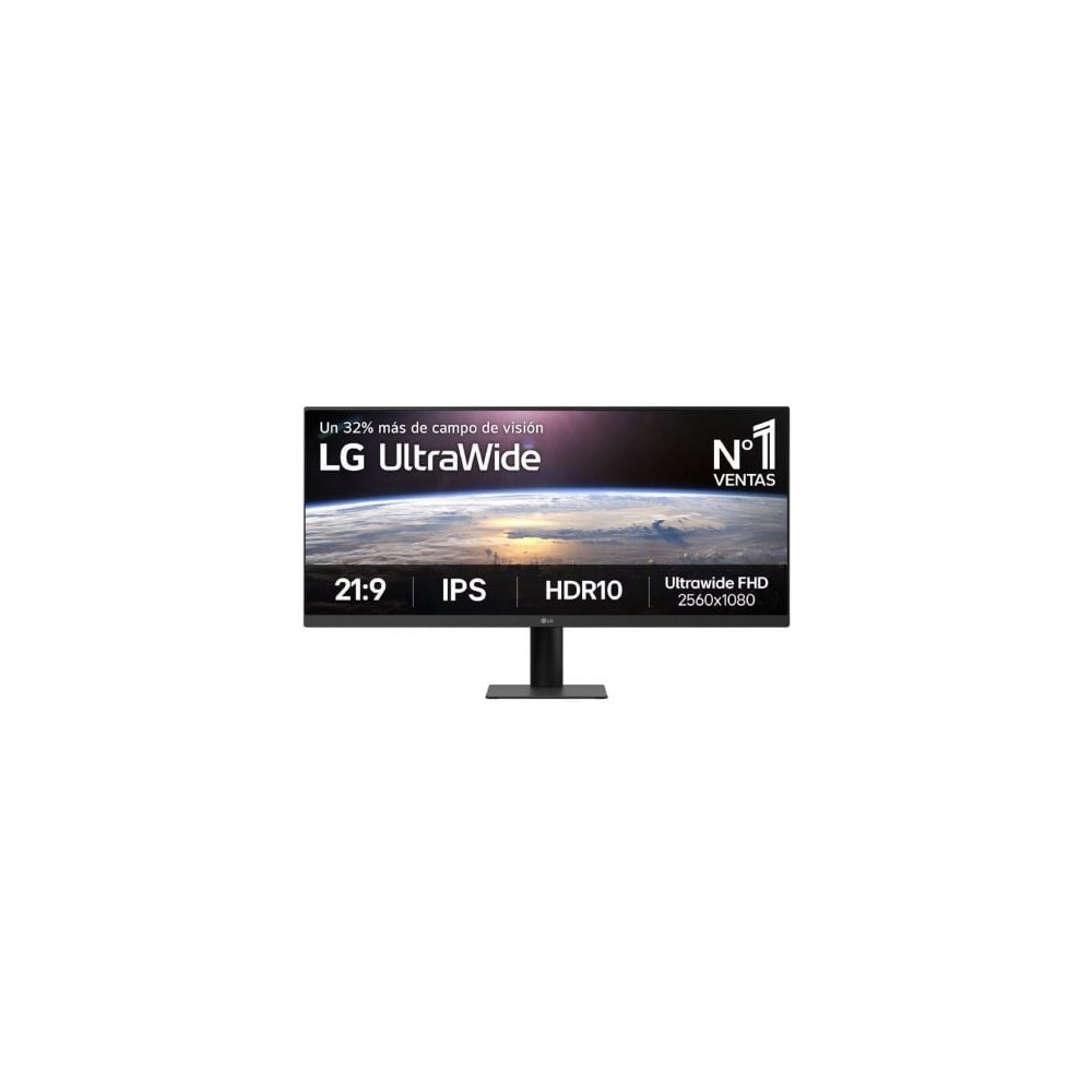 Monitor Profesional Ultrapanorámico LG UltraWide 34U511A-B 34'/ UWFHD/ Negro | Monitores