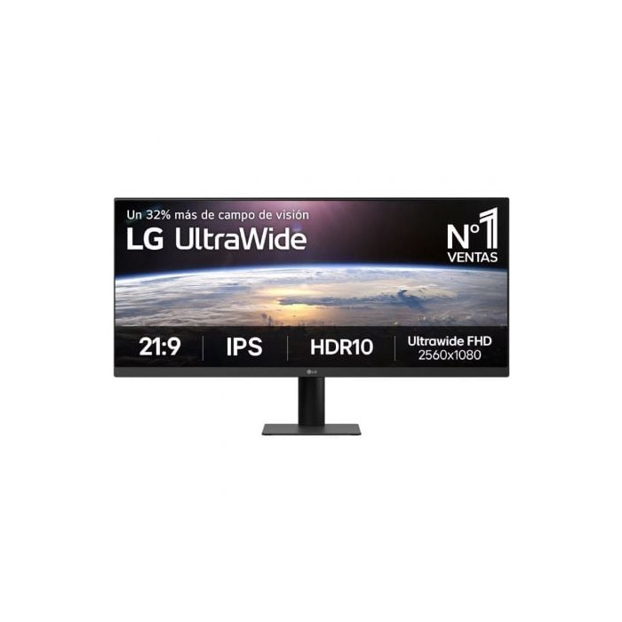 Monitor Profesional Ultrapanorámico LG UltraWide 34U511A-B 34'/ UWFHD/ Negro | Monitores