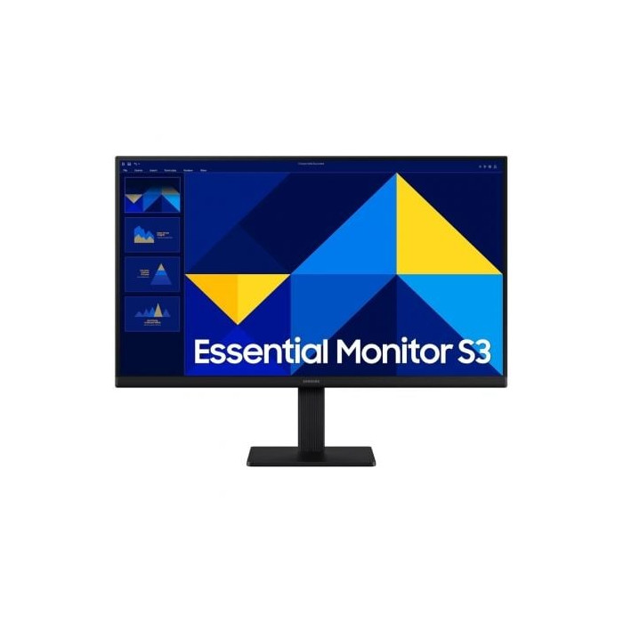 Monitor Profesional Samsung Essential Monitor S3 S24D300GAU/ 24'/ Full HD/ Negro | Monitores