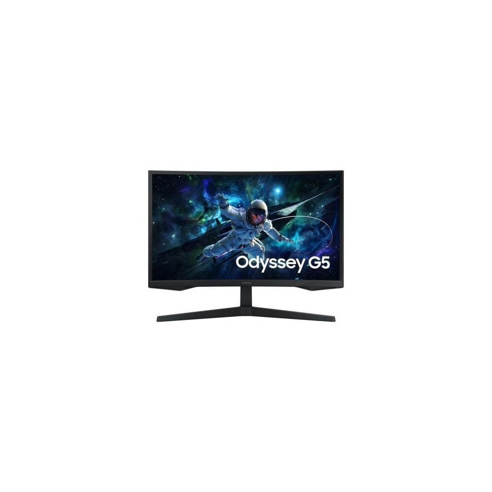 Monitor Gaming Curvo Samsung Odyssey G5 S27CG552EU 27'/ QHD/ 1ms/ 165Hz/ VA/ Negro | Monitores