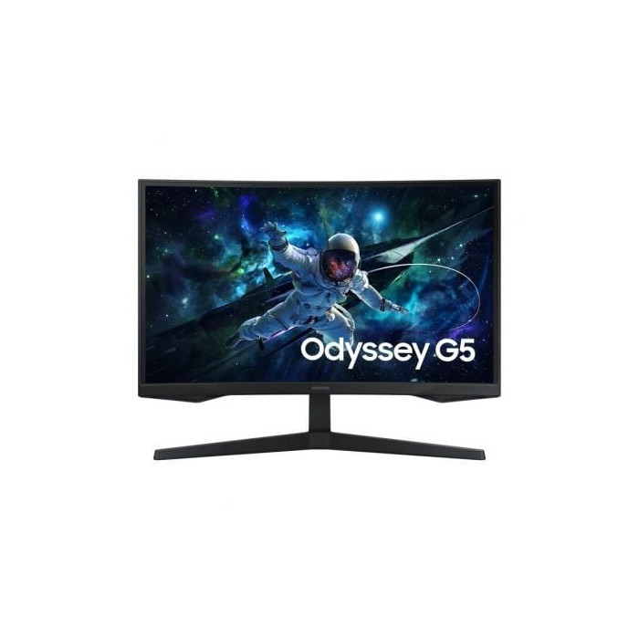 Monitor Gaming Curvo Samsung Odyssey G5 S27CG552EU 27'/ QHD/ 1ms/ 165Hz/ VA/ Negro | Monitores