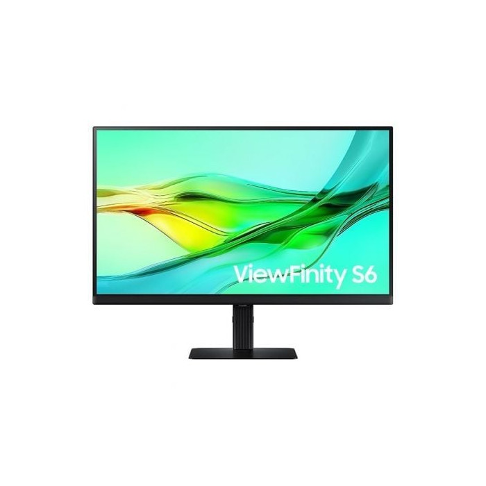 Monitor Profesional Samsung ViewFinity S6 S27D600UAU 27'/ QHD/ Regulable en altura/ Negro | Monitores