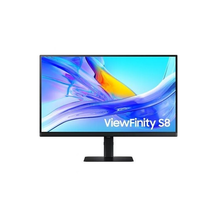 Monitor Profesional Samsung ViewFinity S8 S27D800UAU 27'/ 4K/ Regulable en altura/ Negro | Monitores