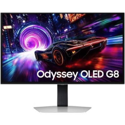 Monitor Gaming Samsung Odyssey OLED G8 G81SF S27FG816SU 27'/ 4K/ 0.03ms/ 240Hz/ QD-OLED/ Regulable en altura/ Plata | Monitores
